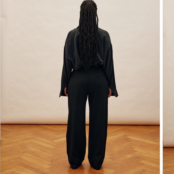 Djerf Avenue Favorite Pants in Black size M - Picture 4 of 5